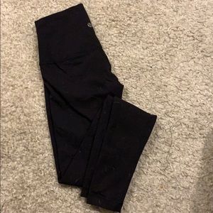 lululemon high rise wunder under pant - size 4